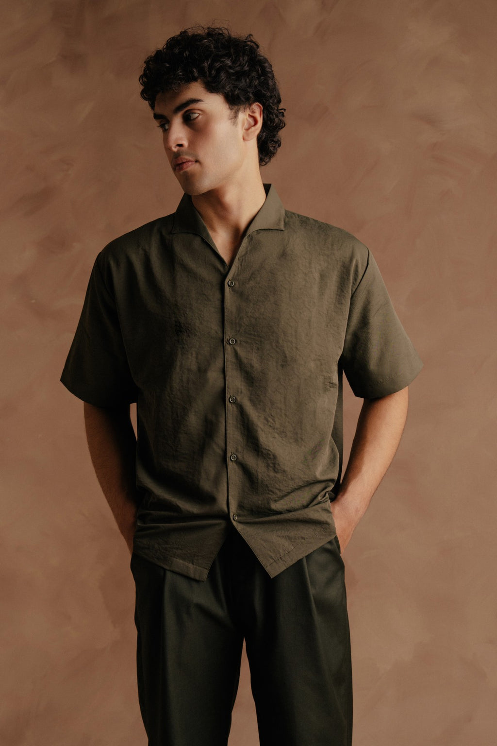 Half Sleeve Shirt - Green