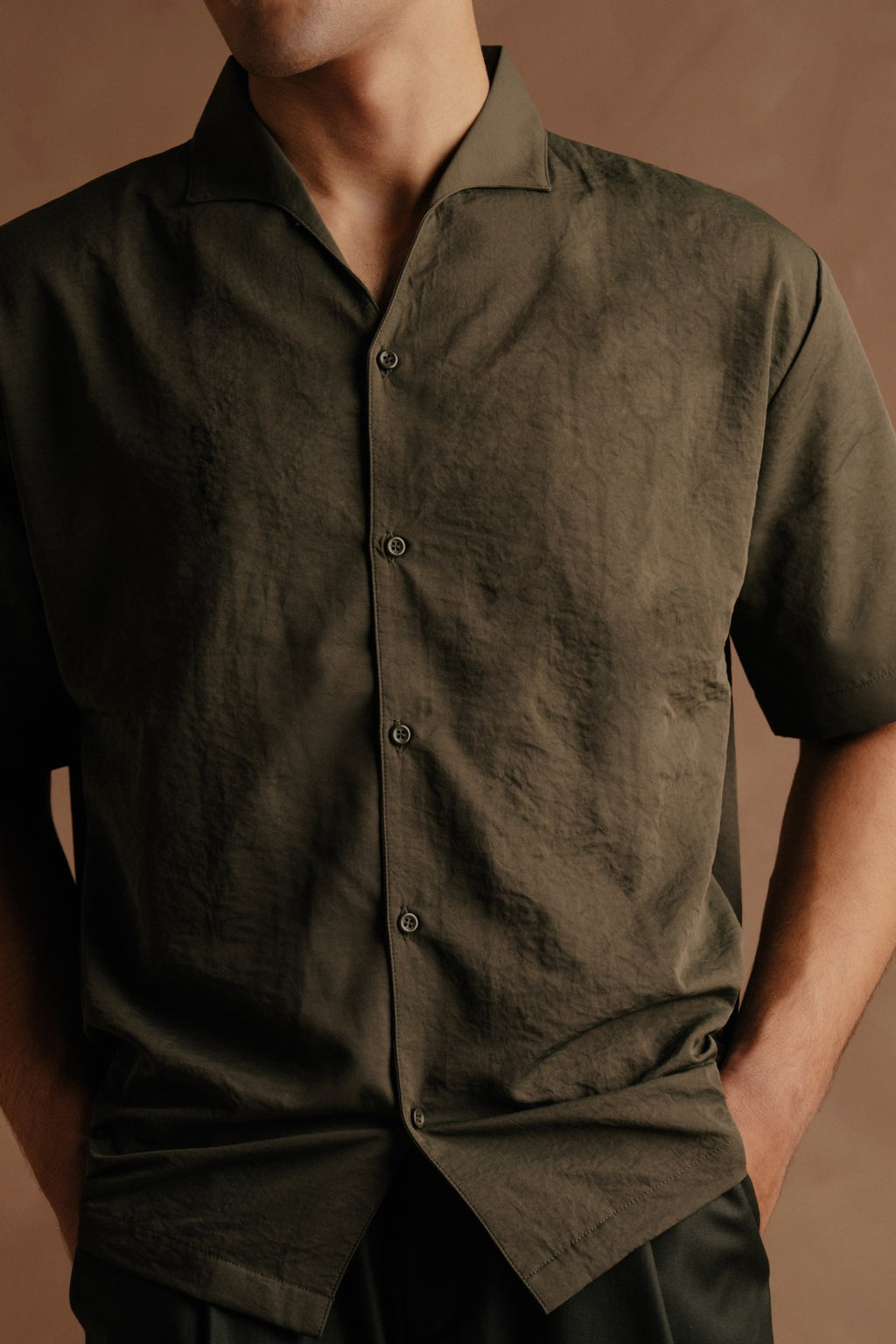 Half Sleeve Shirt - Green