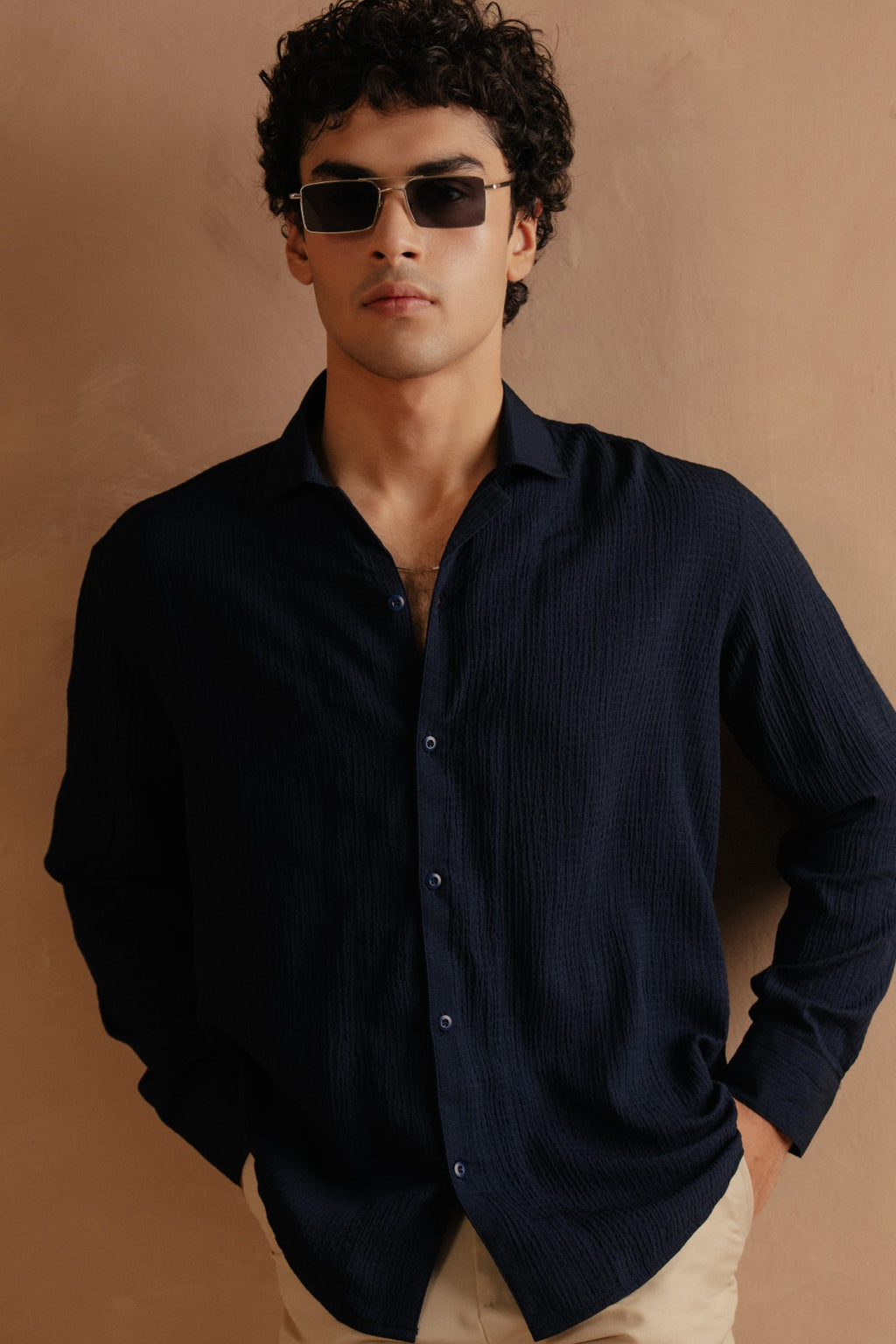 Full Sleeve Shirt - Navy