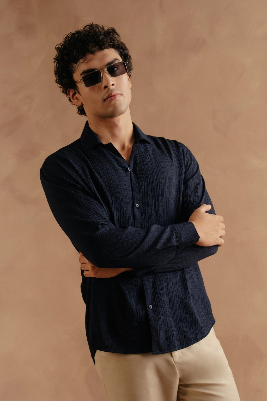 Full Sleeve Shirt - Navy