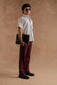 Burgundy Dress Pant Relax