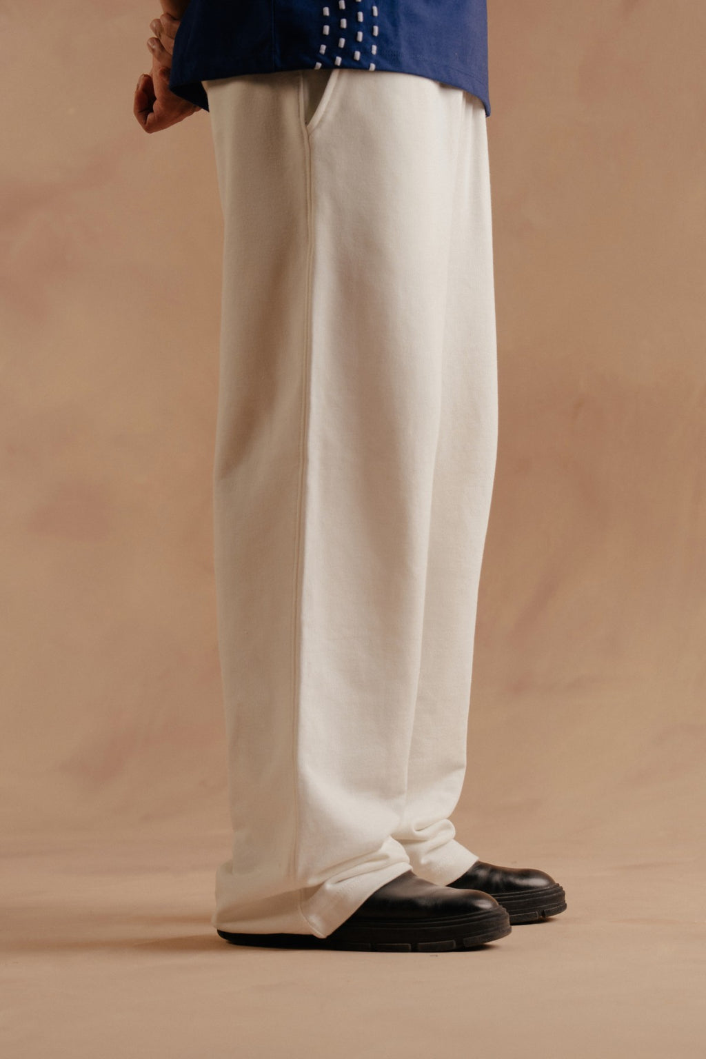 Trouser Relax fit - White