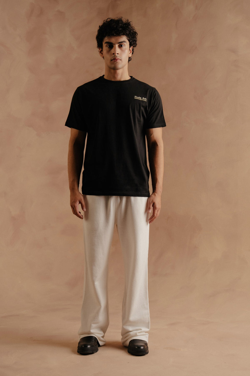 T-Shirt With Print - Black
