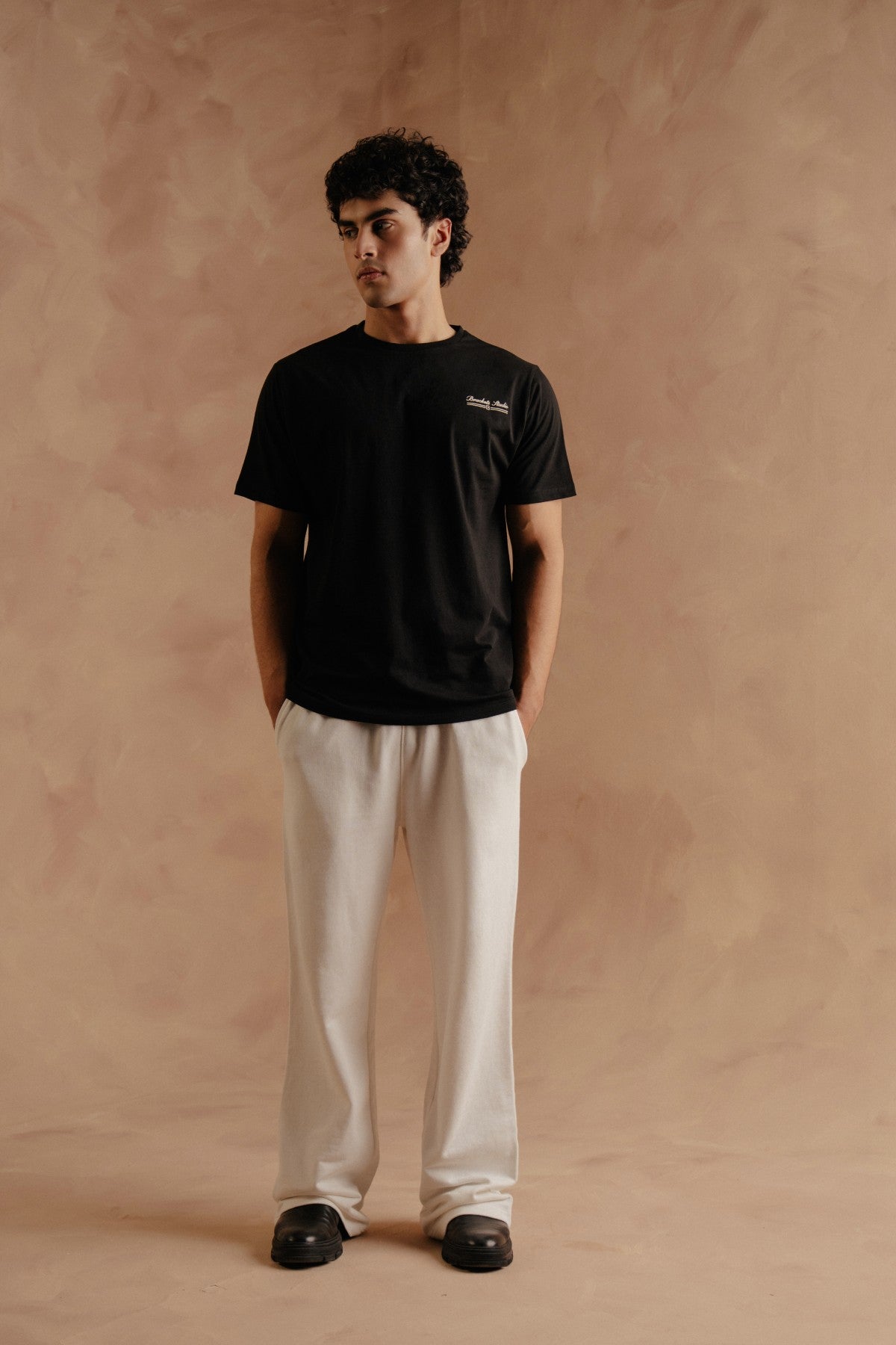 T-Shirt With Print - Black
