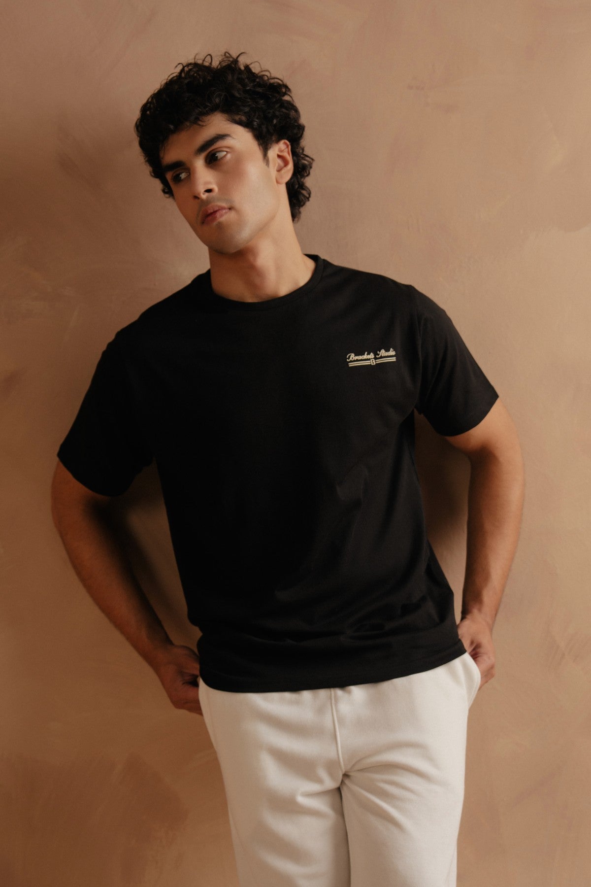 T-Shirt With Print - Black