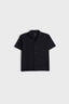 Half sleeve Black Linen shirt