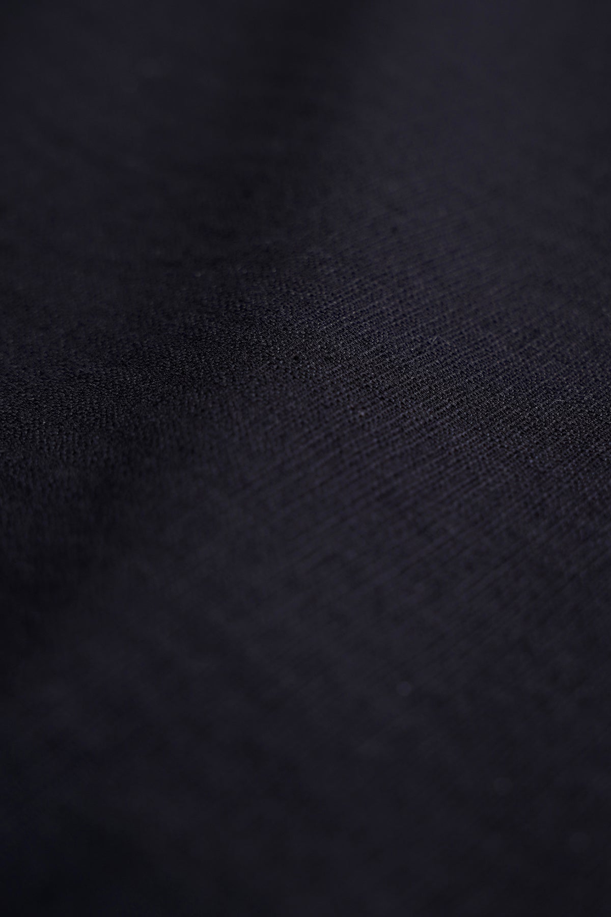 Half sleeve Black Linen shirt