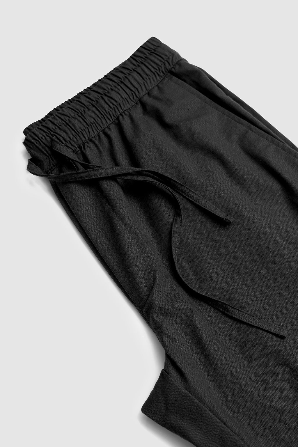Black Linen Trouser