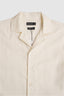 Half sleeve White Linen shirt