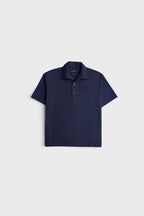 Half Sleeves Navy Linen shirt
