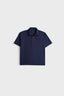 Half sleeve Navy Linen shirt