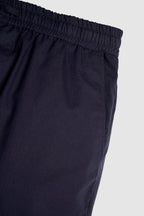 Navy Linen Trouser