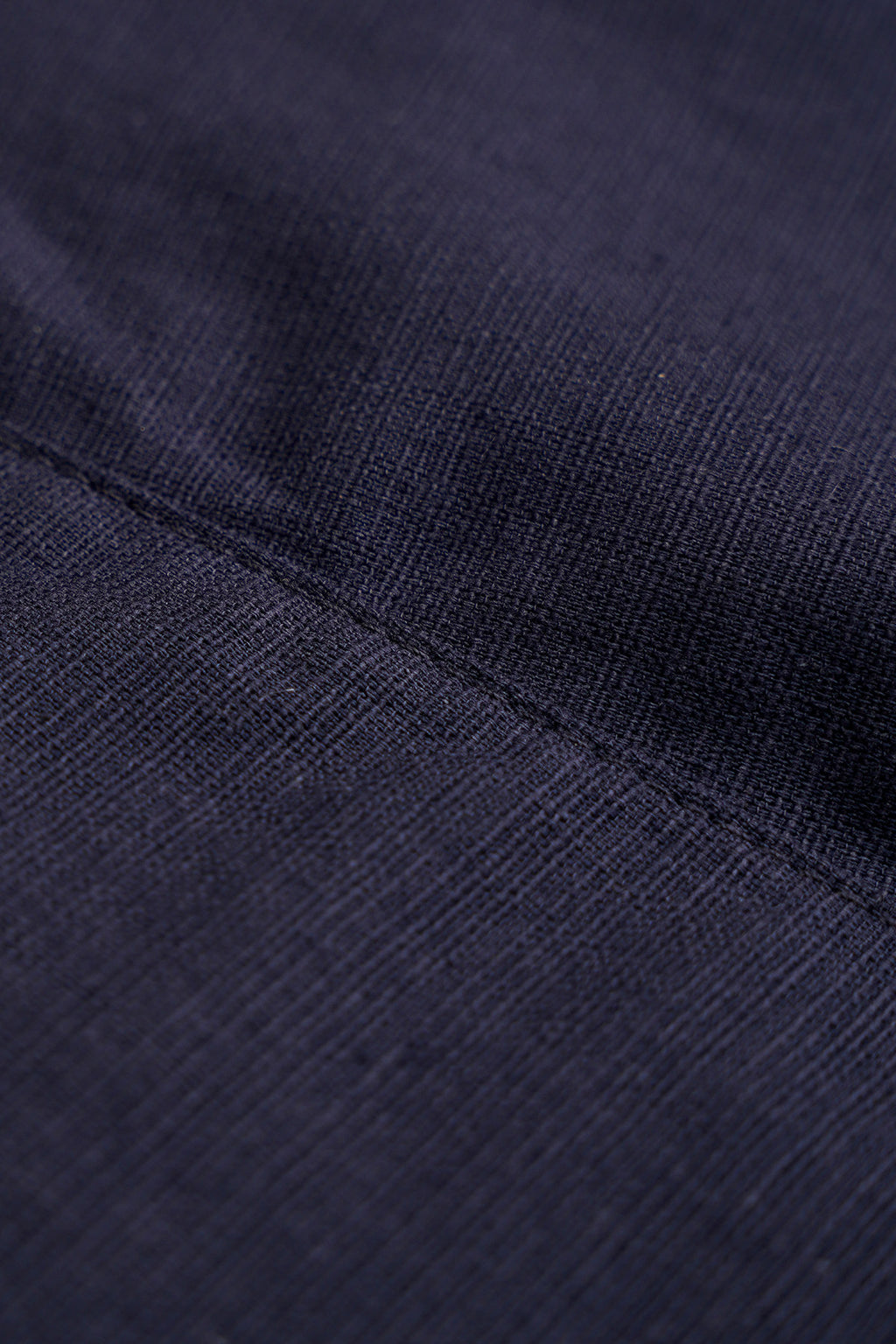 Navy Linen Trouser