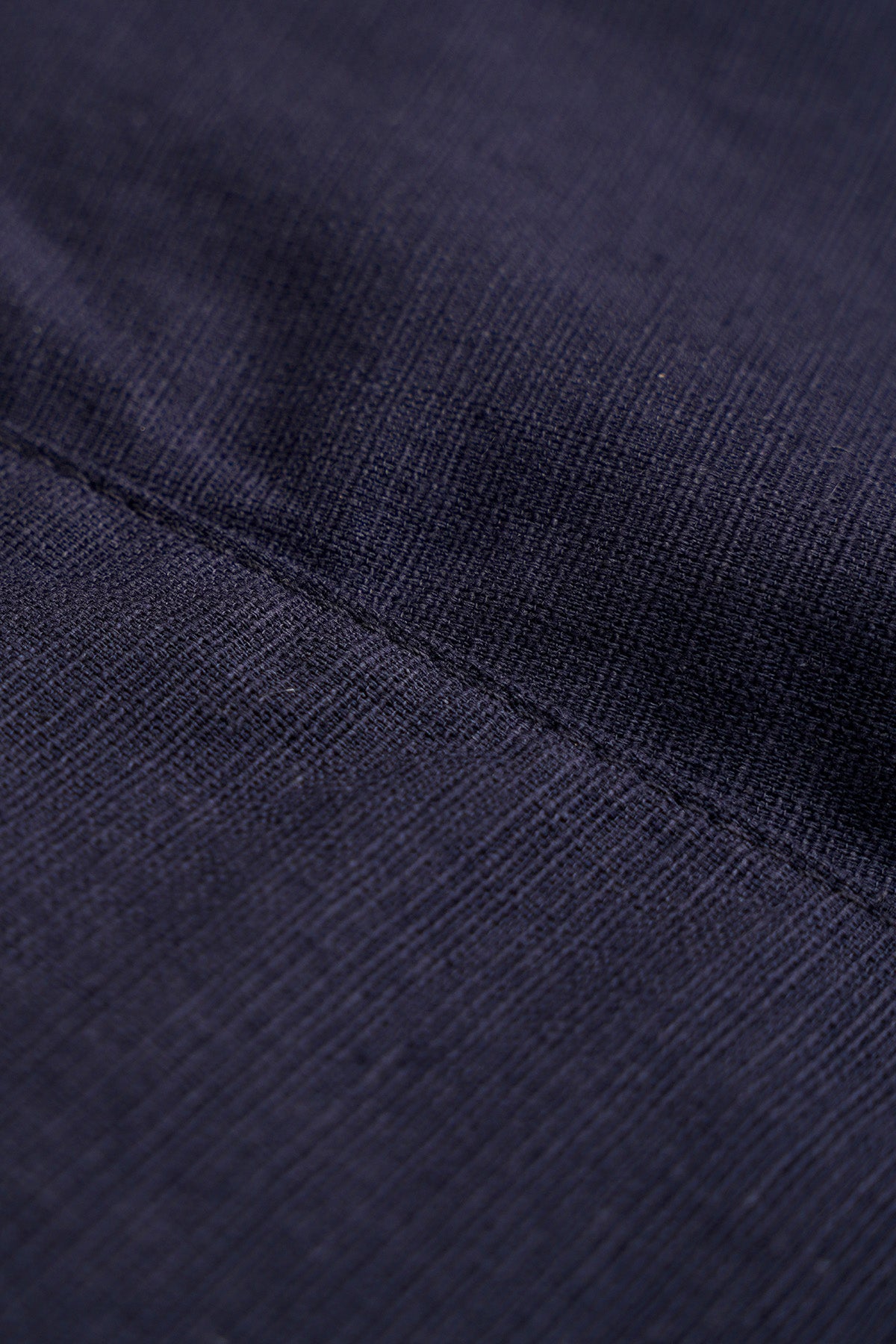 Navy Linen Trouser