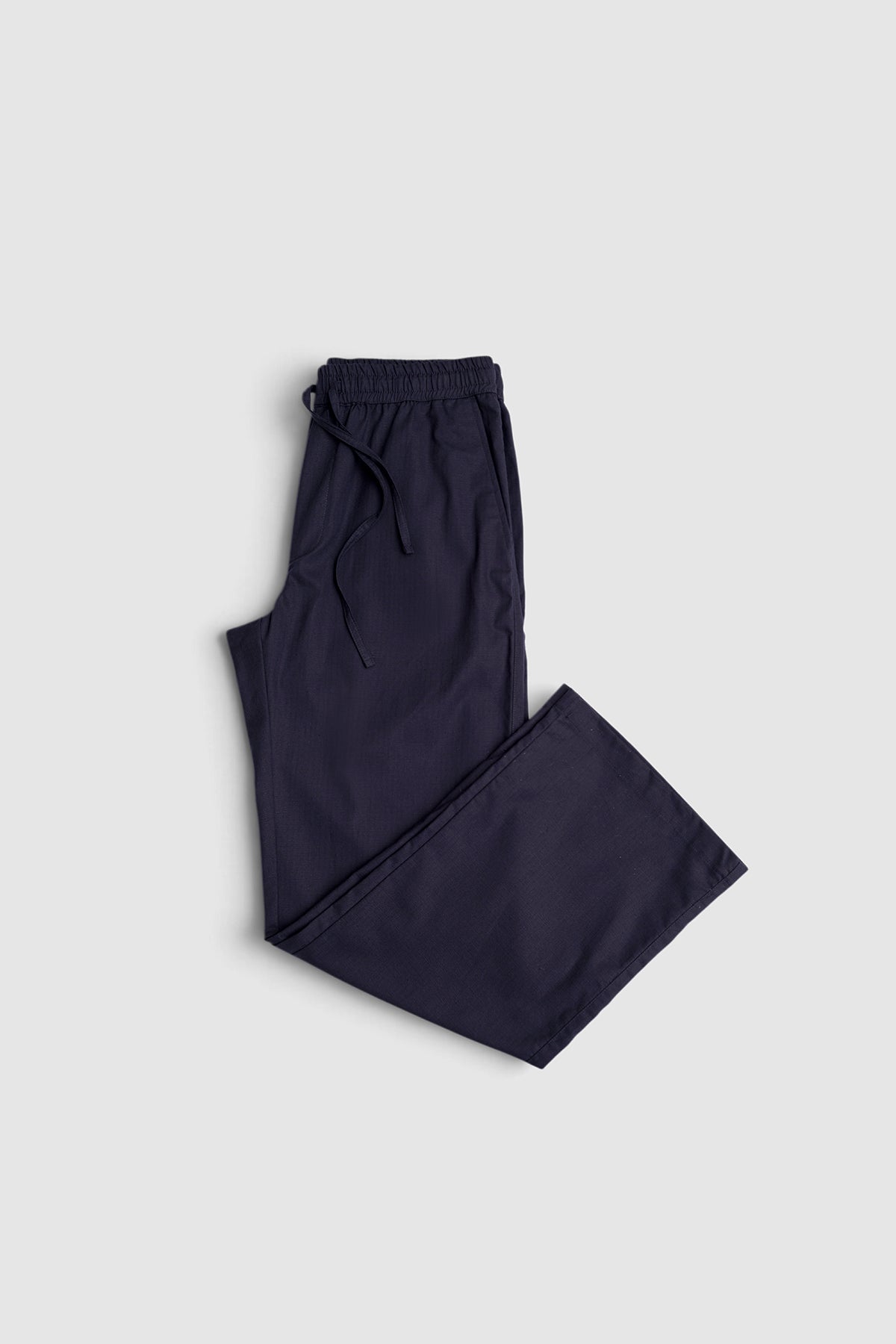 Navy Linen Trouser
