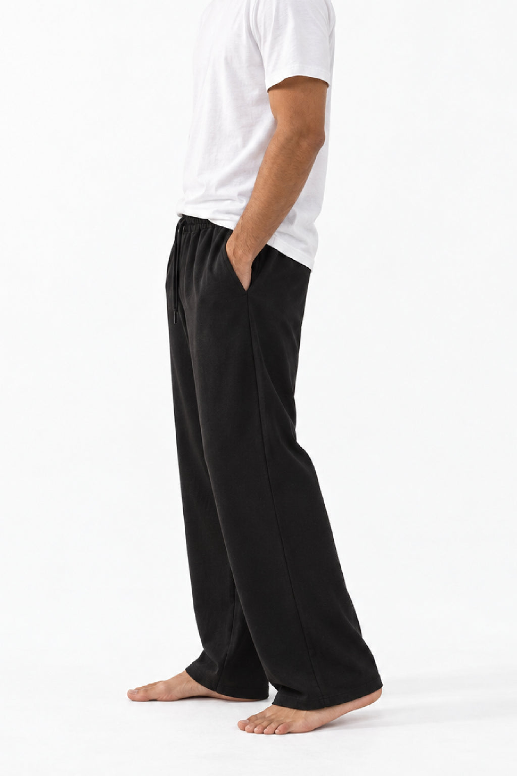 Black Plain Trouser