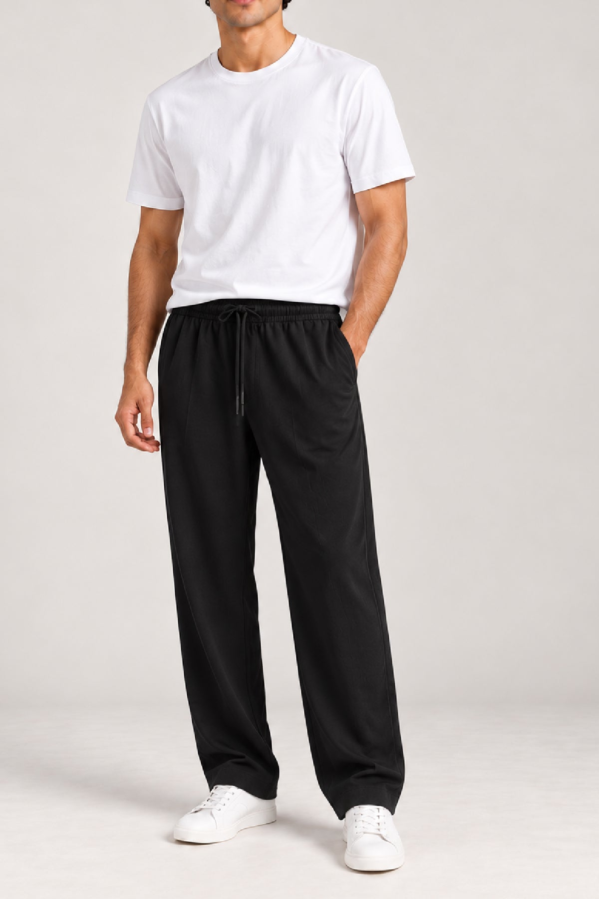 Black Plain Trouser