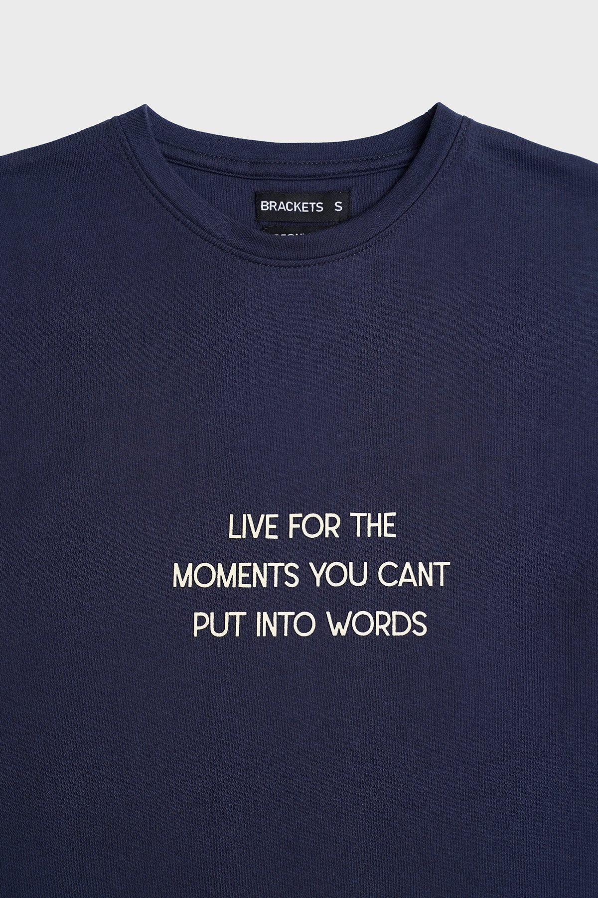Navy Print T-Shirt