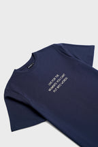 Navy Print T-Shirt