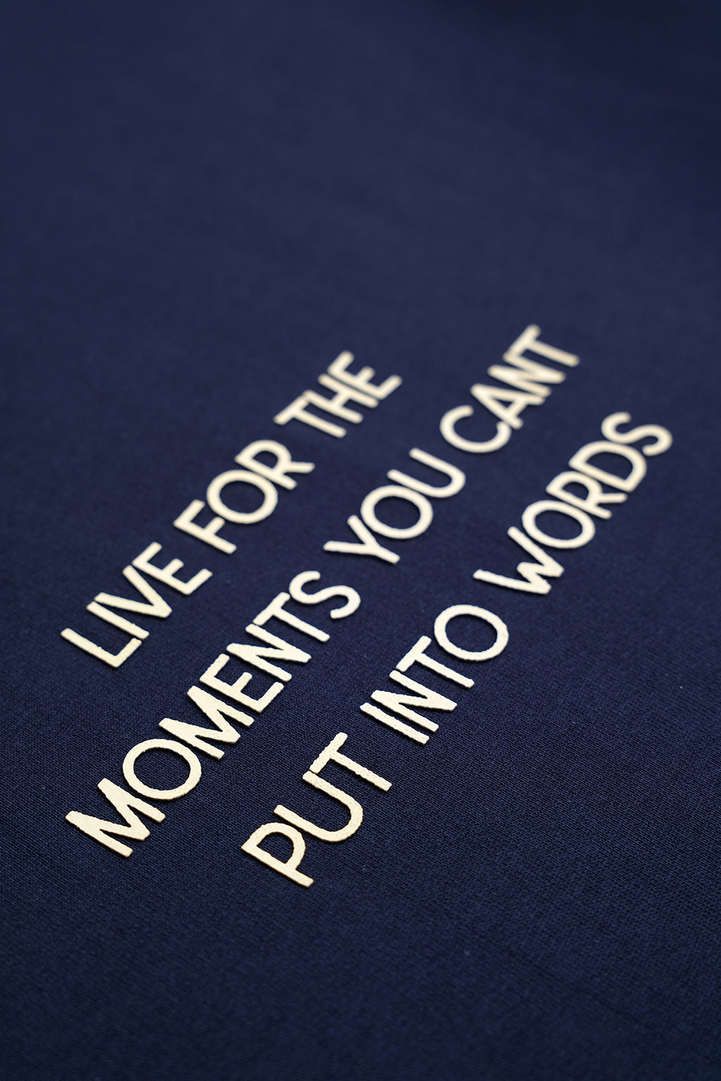 Navy Print T-Shirt