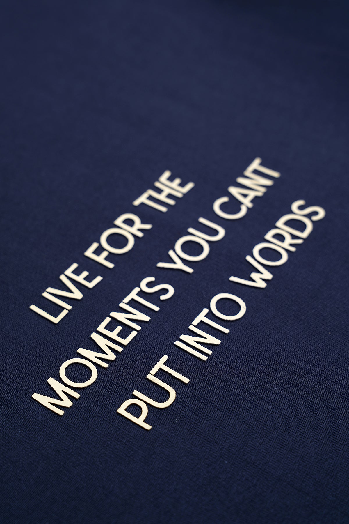 Navy Print T-Shirt