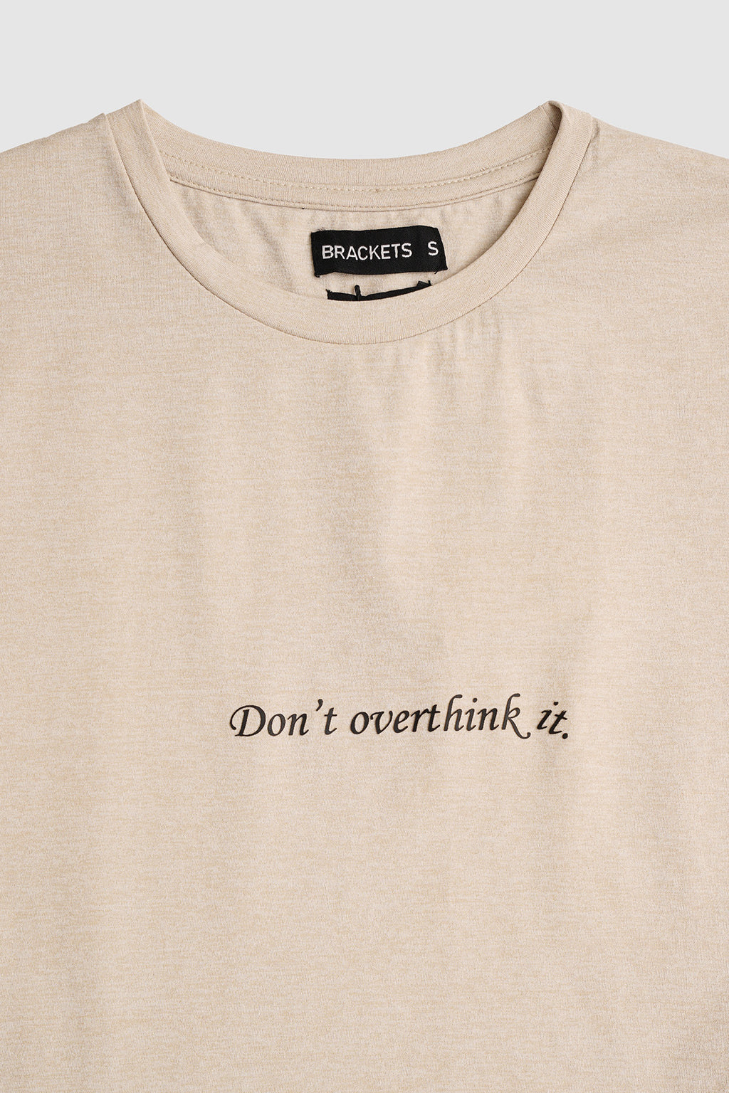 Beige Print T-Shirt