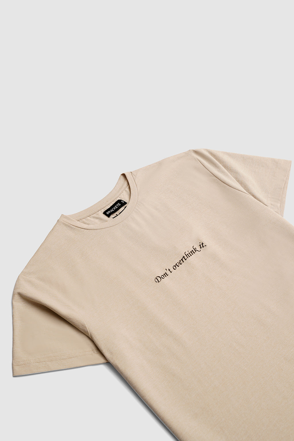 Beige Print T-Shirt