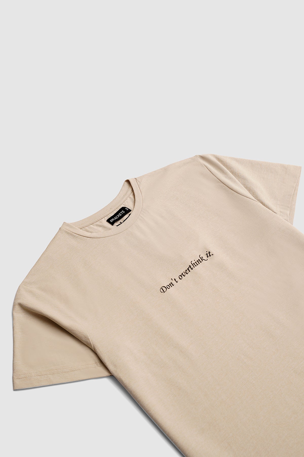 Beige Print T-Shirt