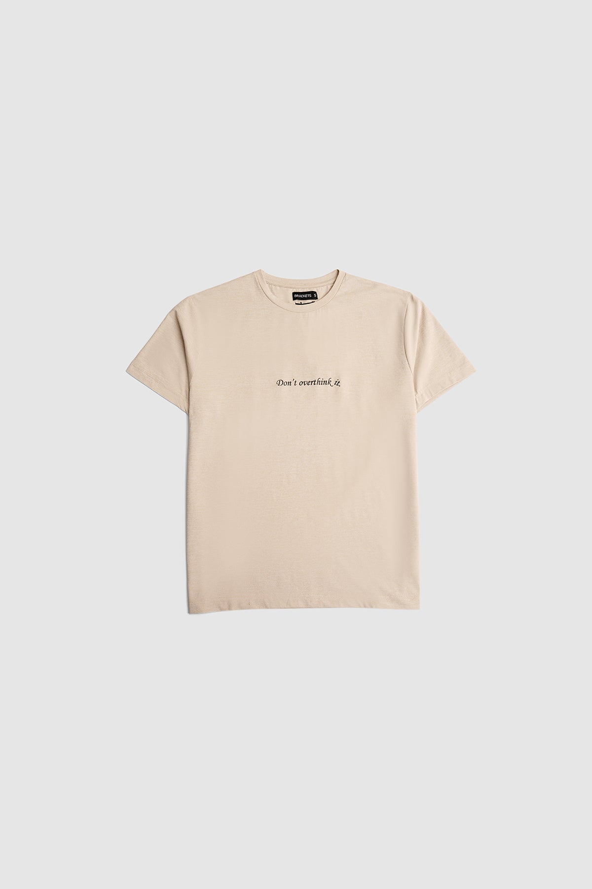 Beige Print T-Shirt