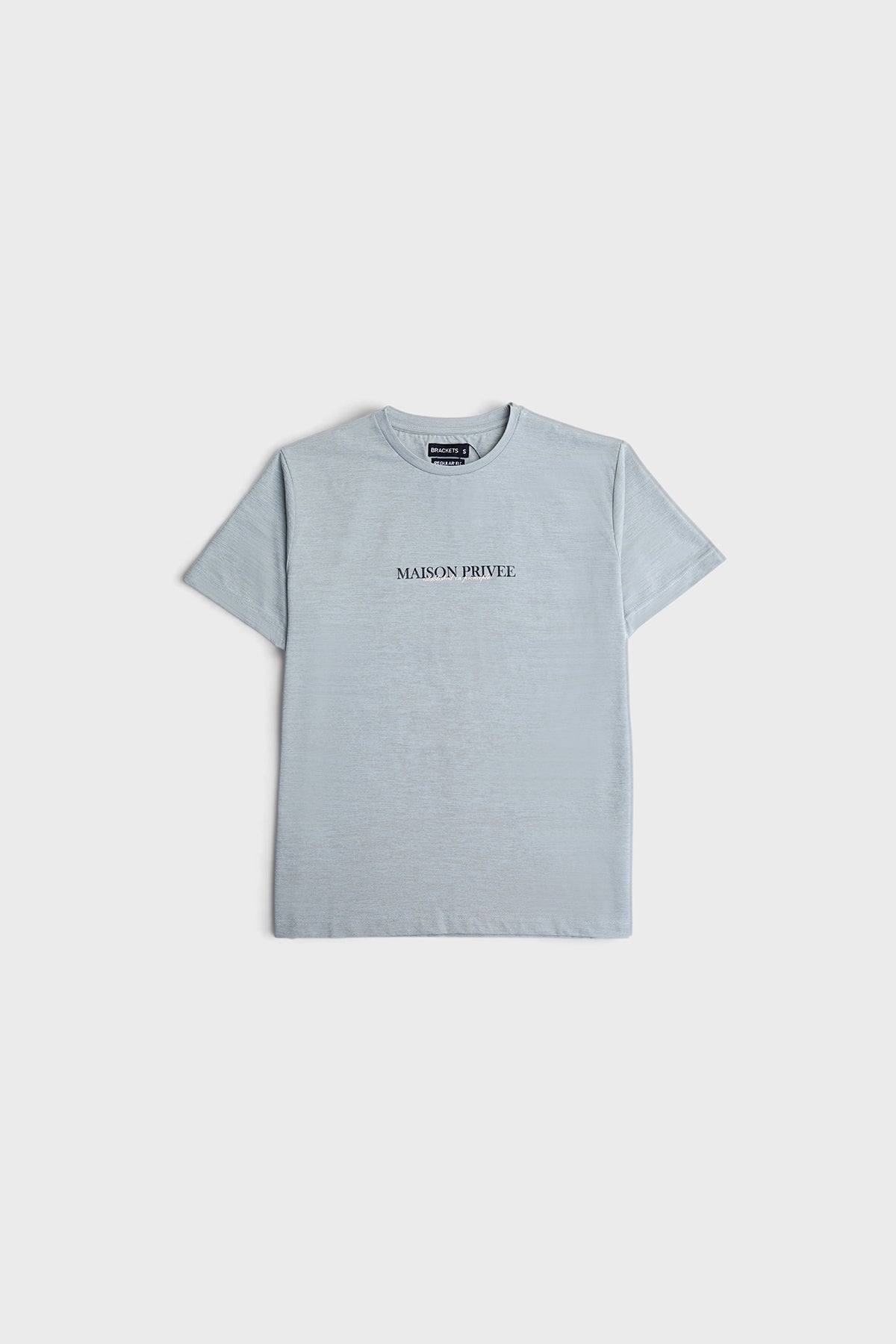 Grey Print T-Shirt