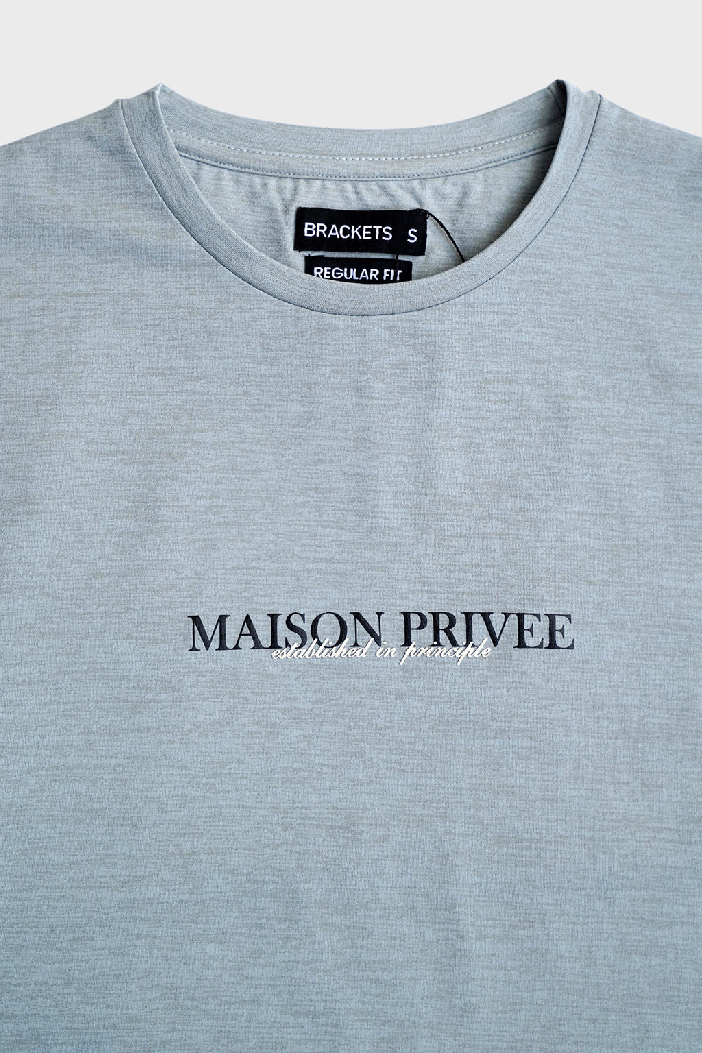 Grey Print T-Shirt