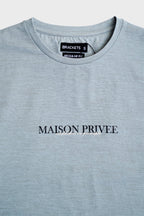 Grey Print T-Shirt
