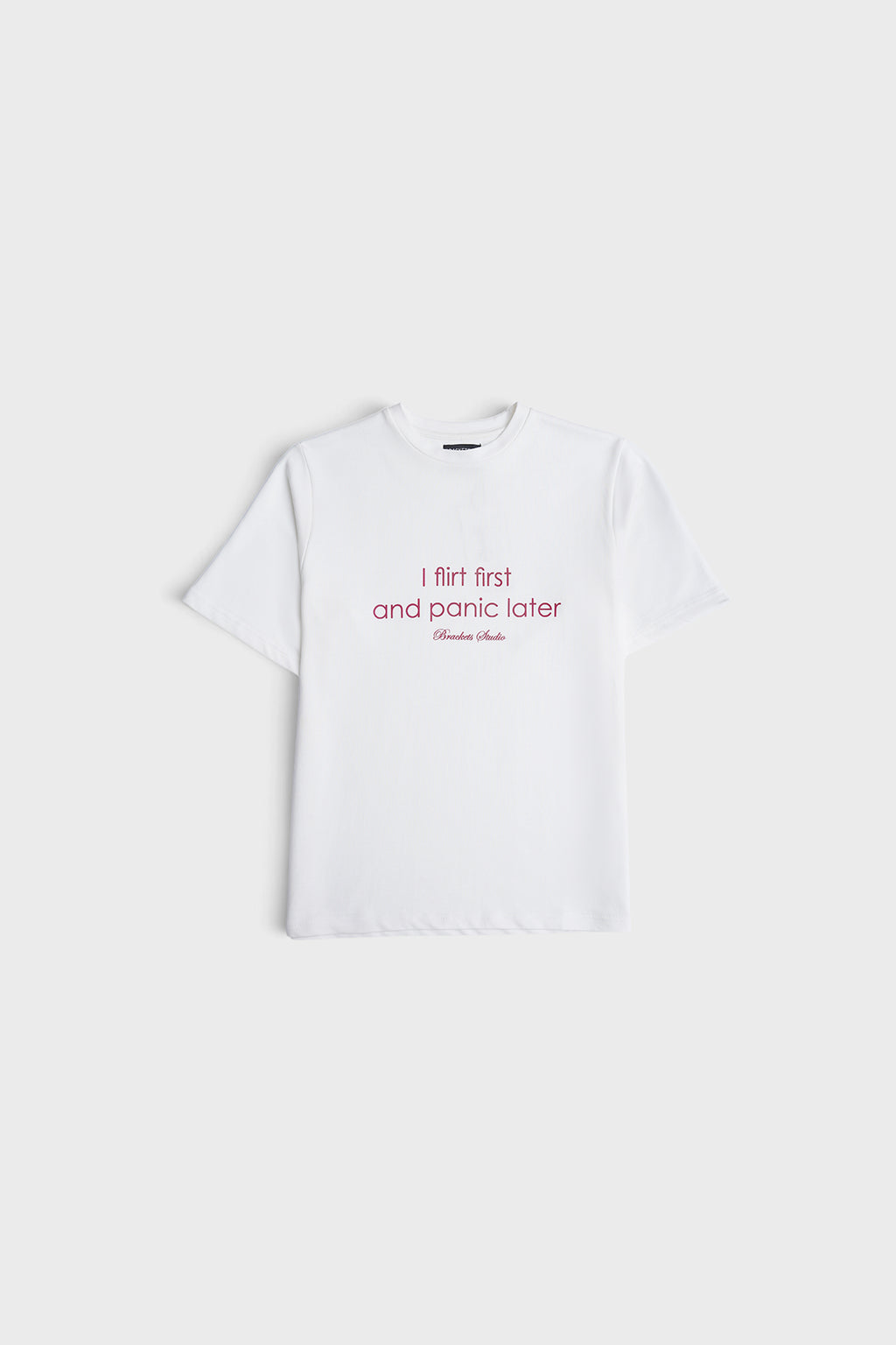 White Print T-Shirt