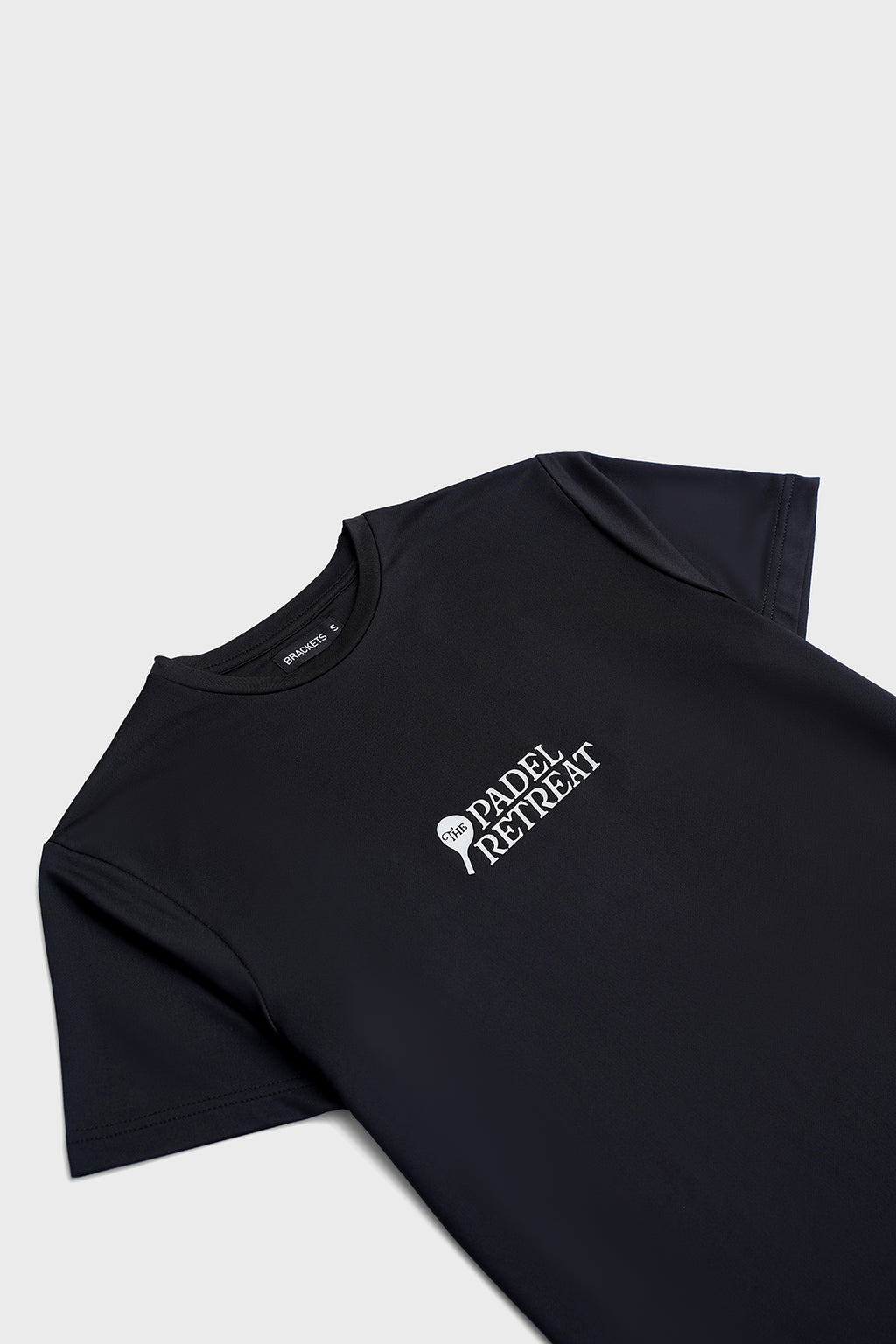 Black Padel Printed T-Shirt