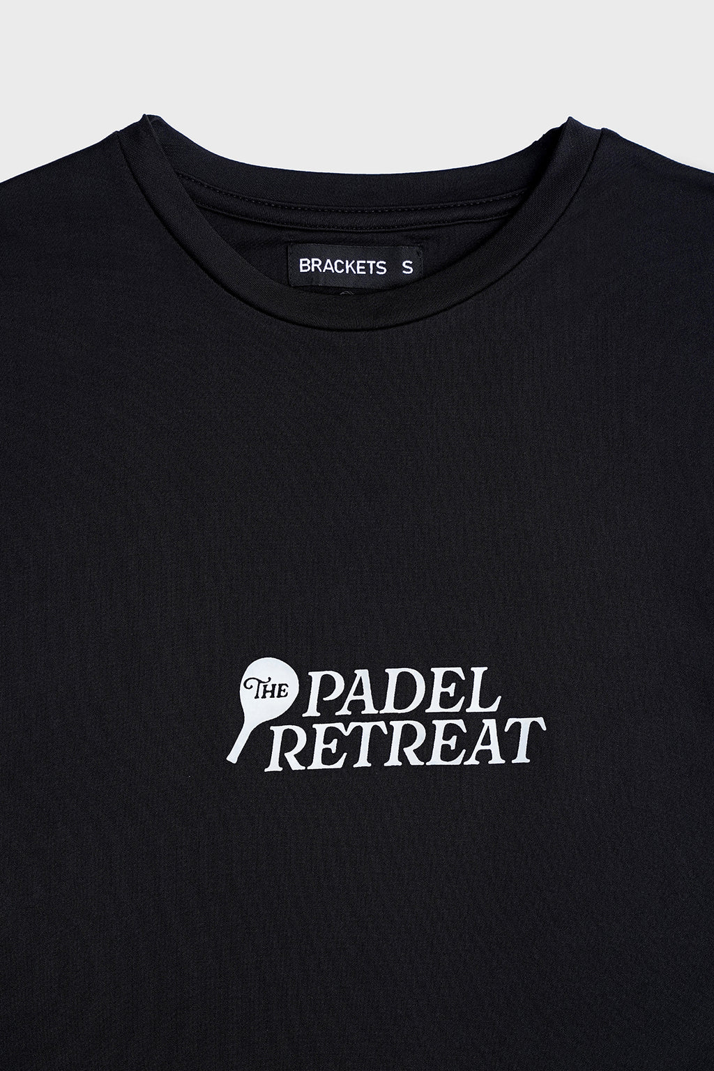 Black Padel Printed T-Shirt