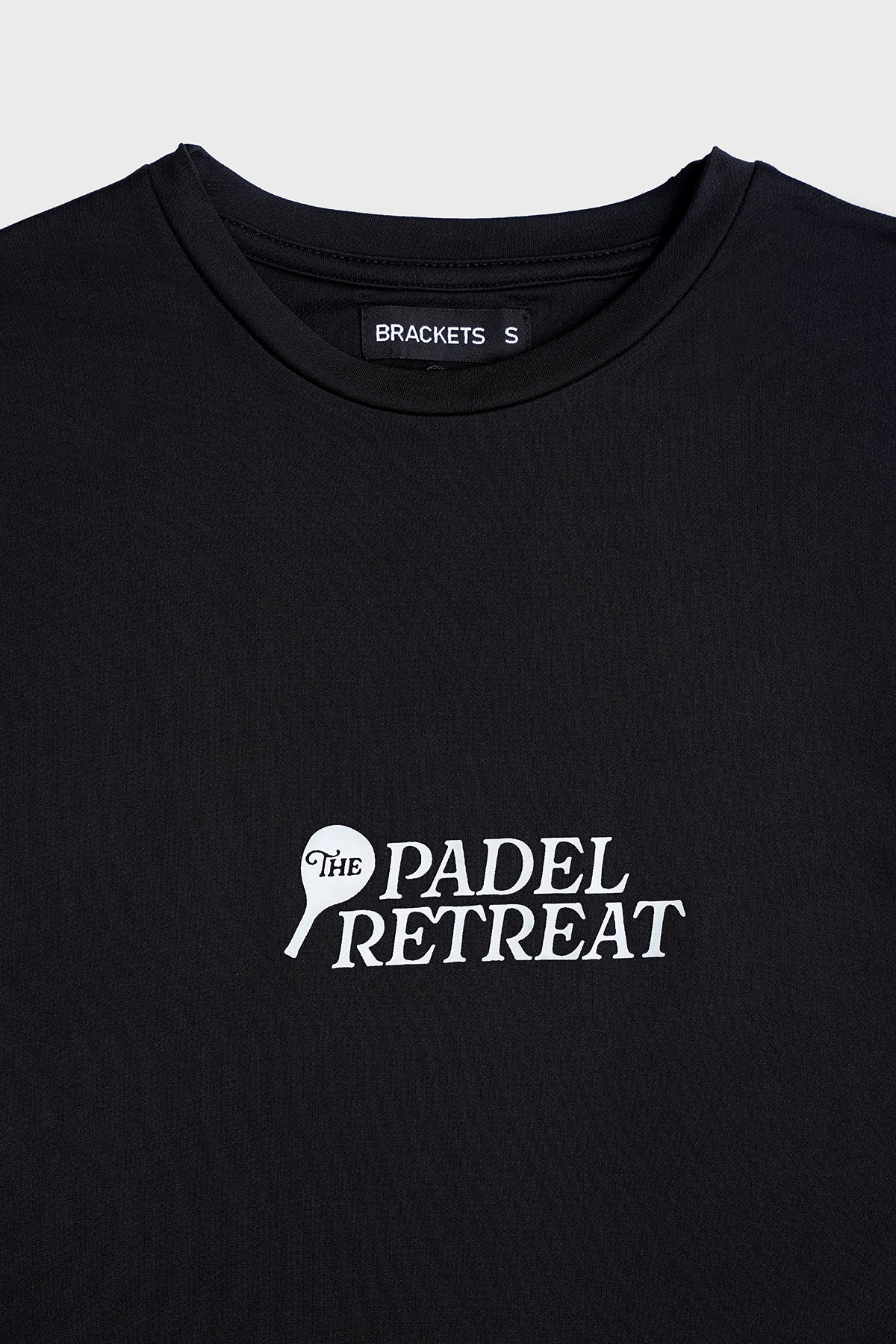 Black Padel Printed T-Shirt