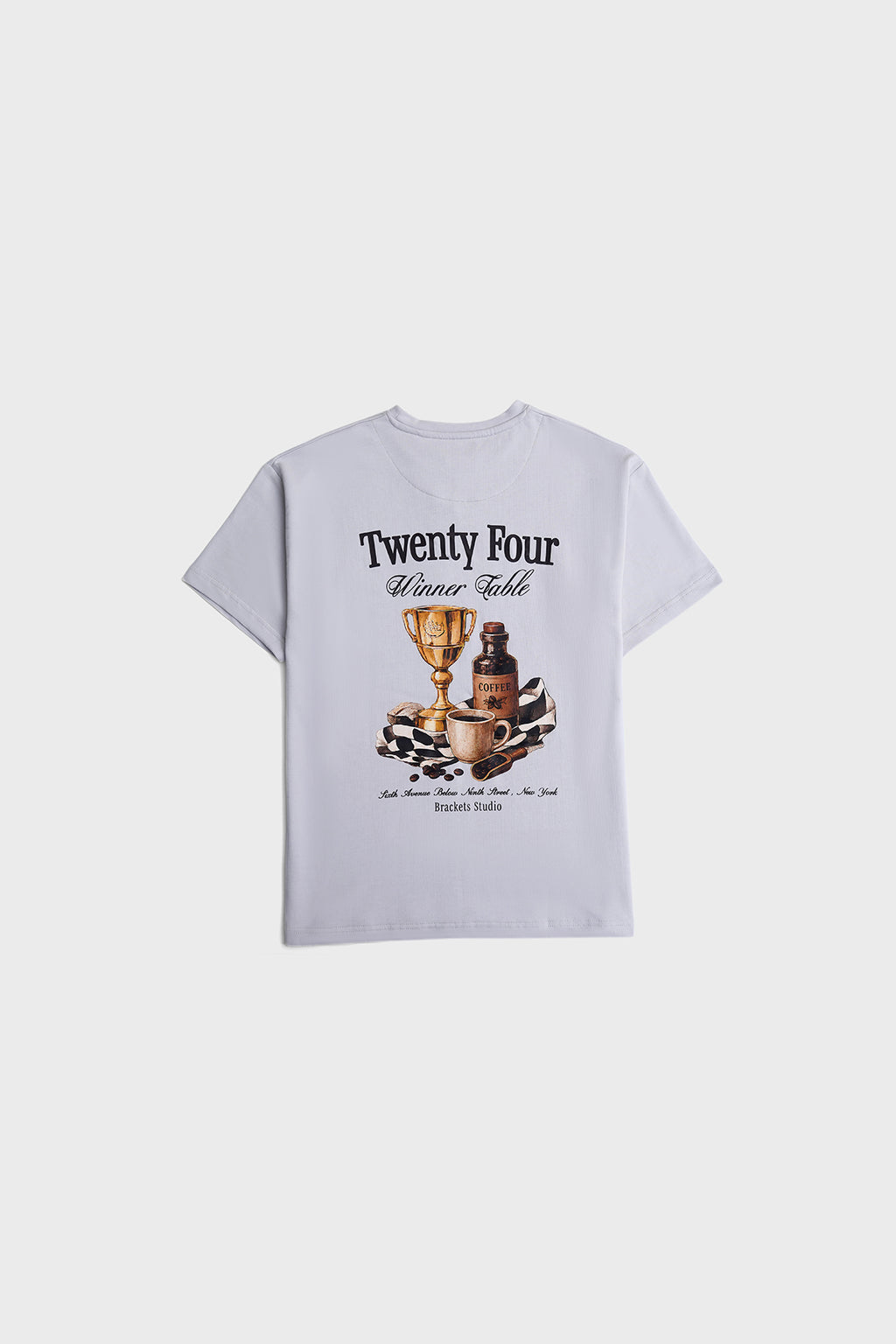 Grey Printed T-Shirt