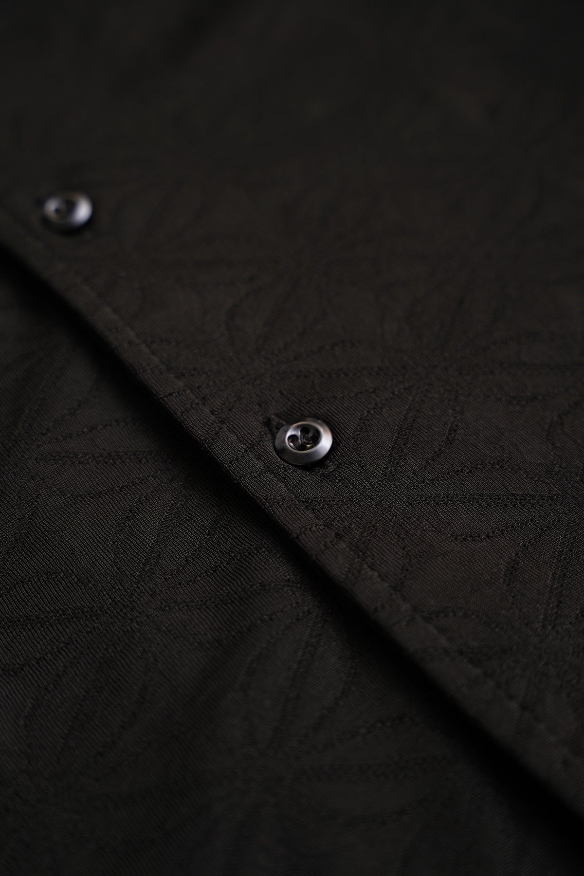 Black Button down shirt