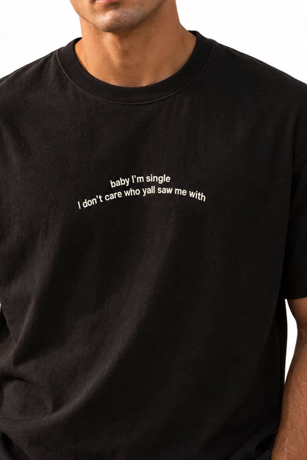 Black Printed T-shirt