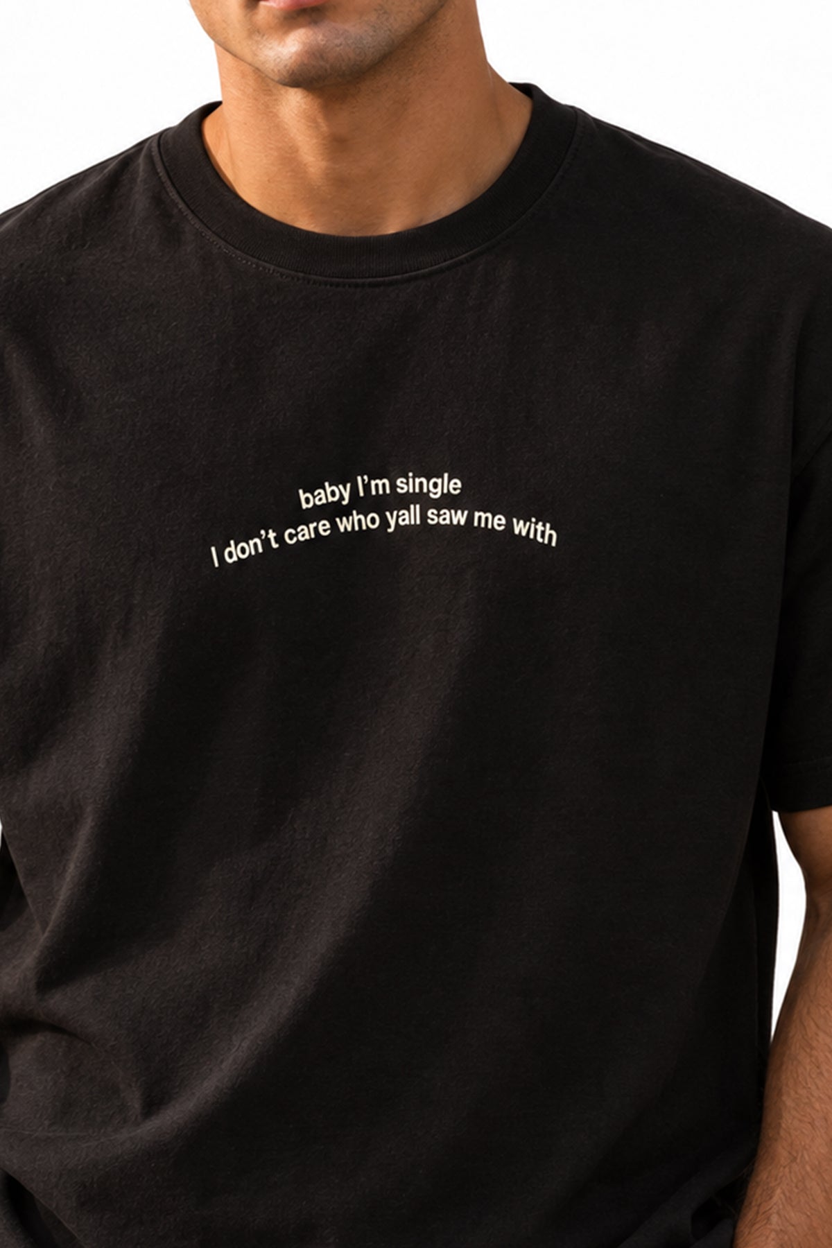 Black Printed T-shirt