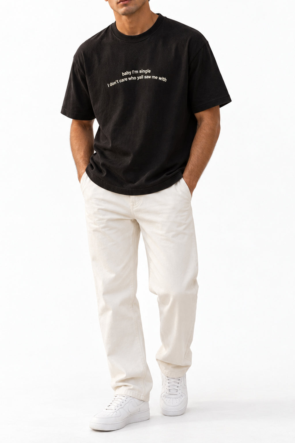 Black Printed T-shirt