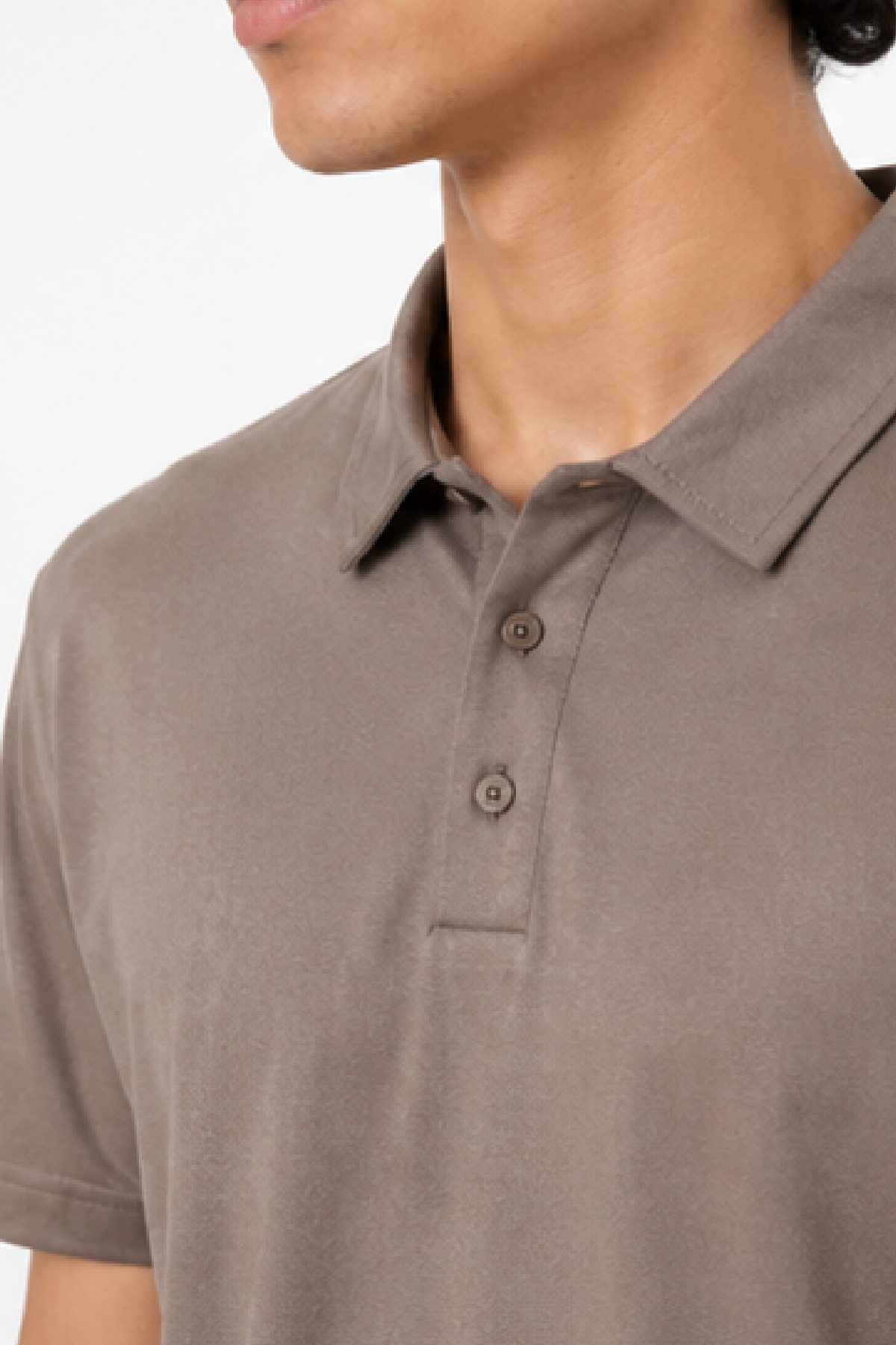 Grey Basic Polo