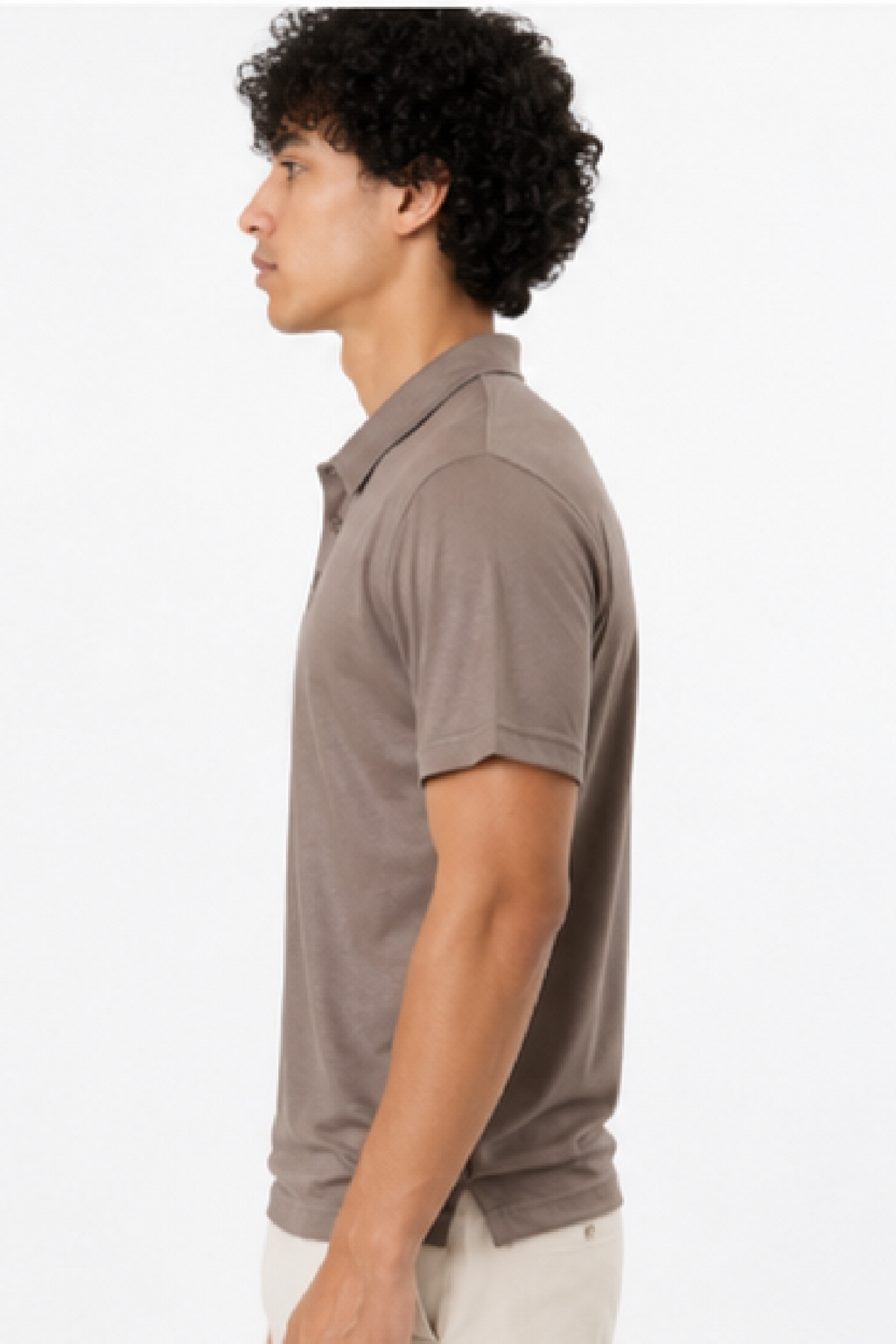 Grey Basic Polo