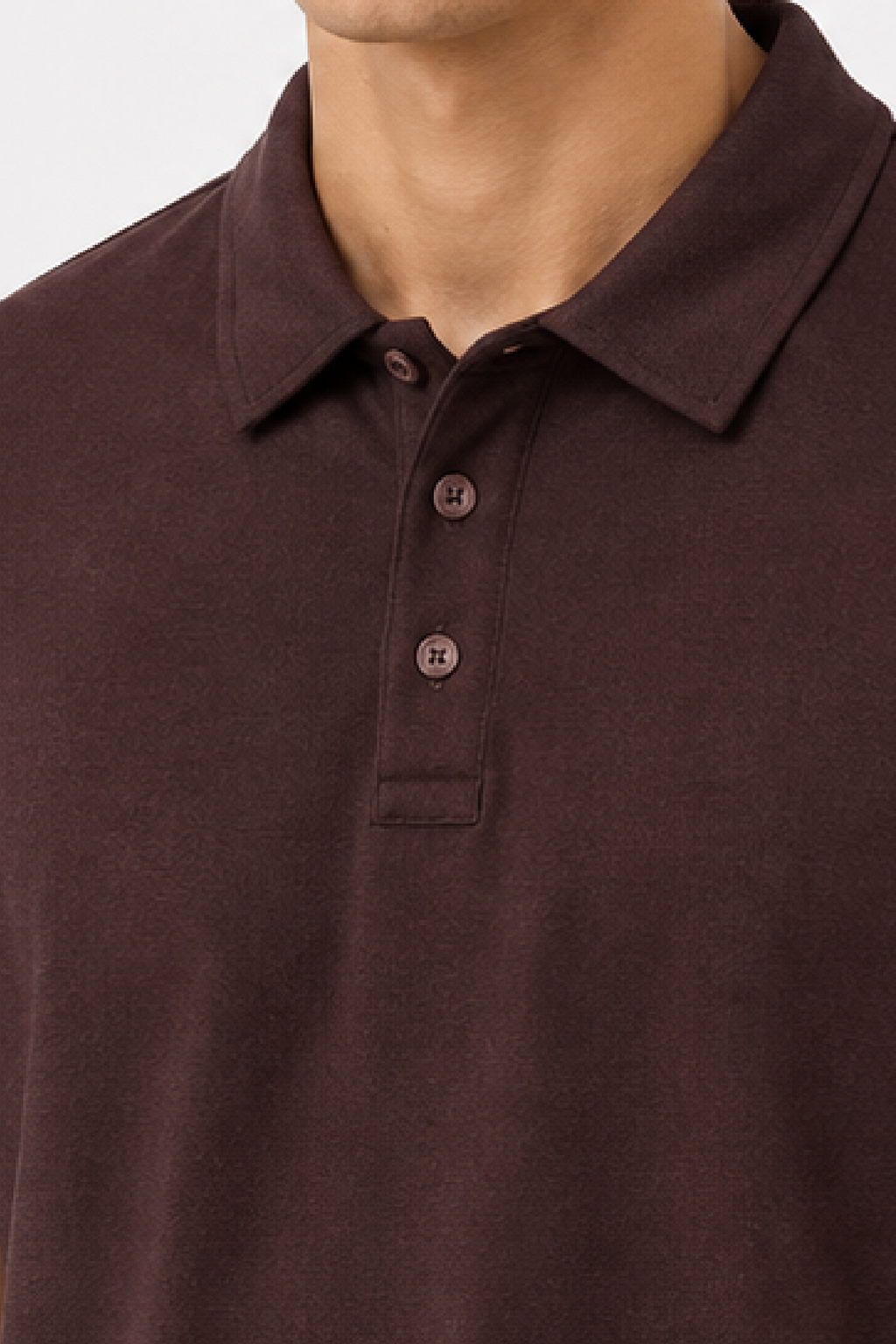 Brown Basic Polo