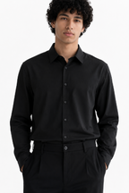 Full Sleeves Black Shirt