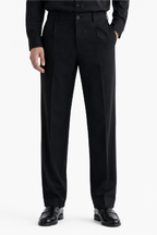 Black Cotton Pant