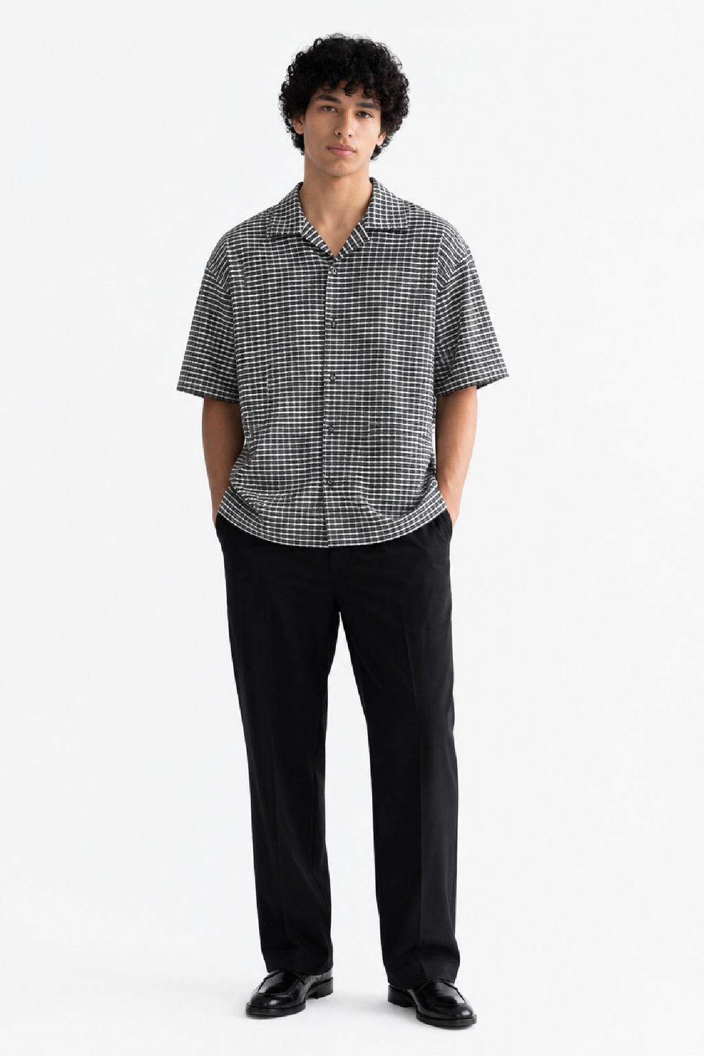 Half Sleeve Stiper Shirt