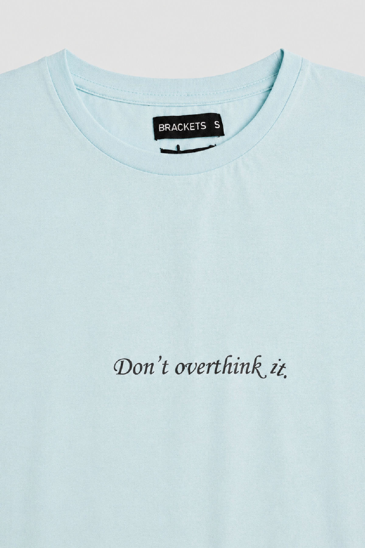 Sky Blue Printed T-Shirt
