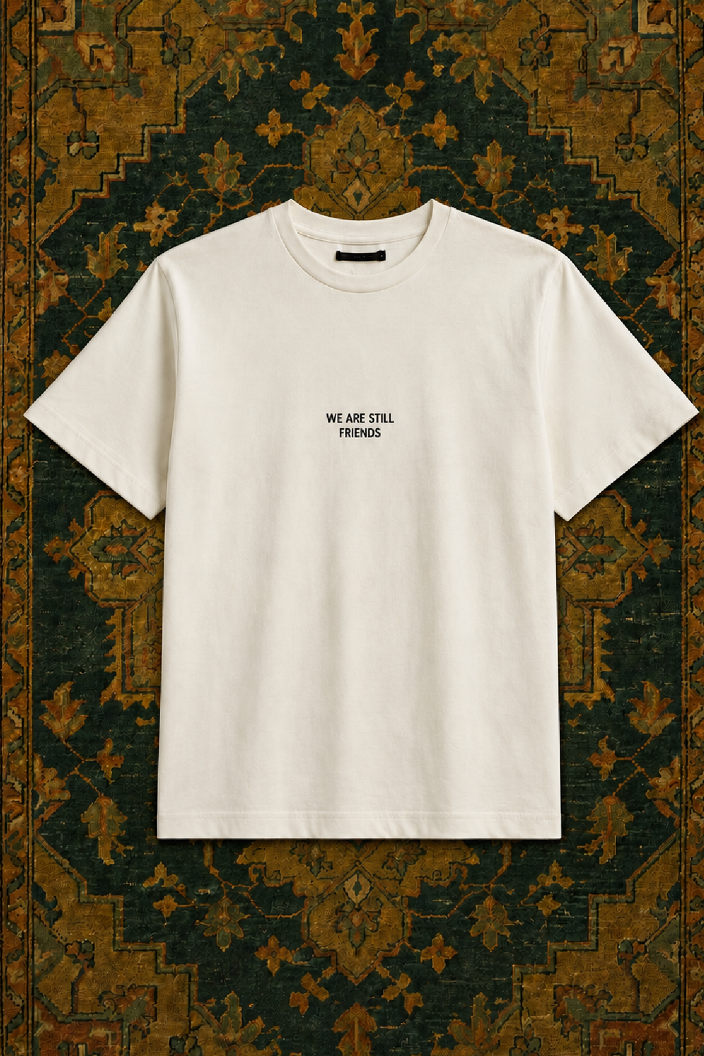 Beige Printed T-Shirt