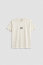 Beige Printed T-Shirt